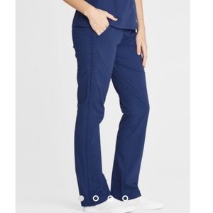 JAANUU BRAIDED PANTS, navy blue, XS